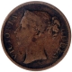 Copper Half Cent of Victoria Queen of Strait Settlement.