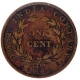 Copper One Cent of Victoria Queen of Strait Settlement.