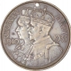 Medallion of  Silver Jubilee of King George V & Queen Mary.