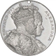 Medallion of King Edward VII and Alexandra Coronation of 1902.