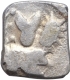 Punch Marked Silver Half Karshapana Coin of Surasena Janapada.