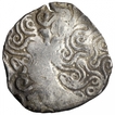 Punch Marked Silver Vimshatika Coin of Panchala Janapada of Varanasi Jaunpur Region.