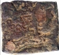 Copper Square Coin of City State of Eran Vidisha Region.