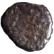 Copper Coin of Ujjaini Region.