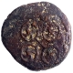 Copper Coin of Ujjaini Region.