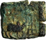 Copper Square Coin of Ujjaini Region.