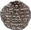 Silver Drachma Coin of Amoghbuti of Kuninda Dynasty.