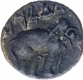 Billon Coin of Siri Pulumavi of Satavahana Dynasty.