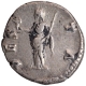 Silver Denarius Coin of Faustina I Senior of Roman Empire.