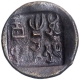 Copper Half Karshapana Coin of Dhruvamitra of Panchala Dynasty.