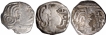 Silver Drachma Coins of Krishnaraja of Kalachuries of Mahismati.