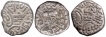 Silver Drachma Coins of Krishnaraja of Kalachuries of Mahismati.