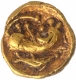 Gold Fanam Coin of Chalukyas of Kalyana.