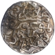 Silver Tanka Coin of Ghiyath ud din Azam of Bengal Sultanate.