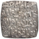 Silver Square Tanka Coin of Qutub ud din Mubarak of Hadrat Dar ul khilafa Mint of Khilji Dynasty of Dehli Sultanate.