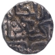 Rare Silver Half Tanka Coin of Gujarat Sultanate.