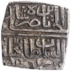 Silver Half Tanka Coin of Muhammad Shah II of Malwa Sultanate.