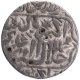 Silver One Rupee Coin of Akbar of Akbarpur Tanda Mint.