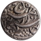 Silver One Rupee Coin of Akbar of Allahabad Mint.