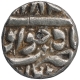 Silver One Rupee Coin of Akbar of Burhanpur Mint of Khurdad Month.