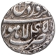 Silver One Rupee Coin of Akbar of Lahore Mint of Farwardin Month.