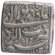 Silver Square One Rupee of Jahangir of Agra Mint of Shahrewar Month.