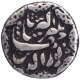 Silver One Rupee Coin of Jahangir of Akbarnagar Mint of Azar Month.