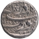 Silver One Rupee Coin of Jahangir of Surat Mint of Azar Month.