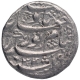 Silver One Rupee Coin of Nurjahan of Surat Mint.