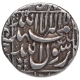 Silver Half Rupee Coin of Shahjahan of Surat Mint.