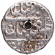 Silver Half Rupee Coin of Shahjahan of Surat Mint.