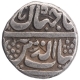 Silver  One Rupee Coin of Shahjahan of Golkonda Mint.