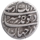 Silver One Rupee Coin of Aurangzeb of Ahmadnagar Mint.