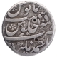 Silver One Rupee Coin of Aurangzeb of Ahmadnagar Mint.