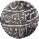 Silver One Rupee Coin of Aurangzeb Alamgir of Itawah Mint.