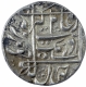 Silver One Rupee Coin of Aurangzeb Alamgir of Junagad Mint.