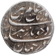 Silver One Rupee Coin of Aurangzeb Alamgir of Shahjahanabad Dar ul Khilafa Mint.