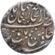 Silver One Rupee Coin of Aurangzeb Alamgir of Shahjahanabad Dar ul Khilafa Mint.