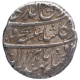 Silver One Rupee Coin of Rafi ud darjat of Shahjahanbad dar ul khilafat mint.