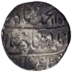 Silver One Rupee Coin of Muhammad Shah of Balwantnagar Mint.