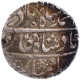 Silver One Rupee Coin of Ahmad Shah Bahadur of Akbarabad Mustagir ul khilafa Mint.