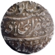 Silver One Rupee Coin of Ahmad Shah Bahadur of Akbarabad Mustagir ul khilafa Mint.