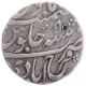 Silver One Rupee Coin of Ahmad Shah Bahadur of Farrukhabad Mint.