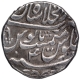 Silver One Rupee Coin of Ahmad Shah Bahadur of Shahjahanabad Dar ul Khilafa Mint.