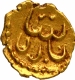 Gold Fanam Coin of Adil Shahis of Bijapur