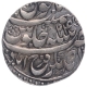 Silver One Rupee Coin of Ahmadnagar Farrukhabad Mint of Farrukhabad.