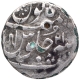 Silver One Rupee Coin of Ahmadabad Mint of Maratha Confederacy.