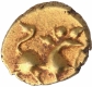 Gold Fanam Coin of Sarabhaji I of Marathas of Tanjavur.