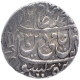 Silver One Rupee Coin of Bisauli Mint of Rohilkhand Kingdom.