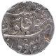 Silver One Rupee Coin of Bisauli Mint of Rohilkhand Kingdom.